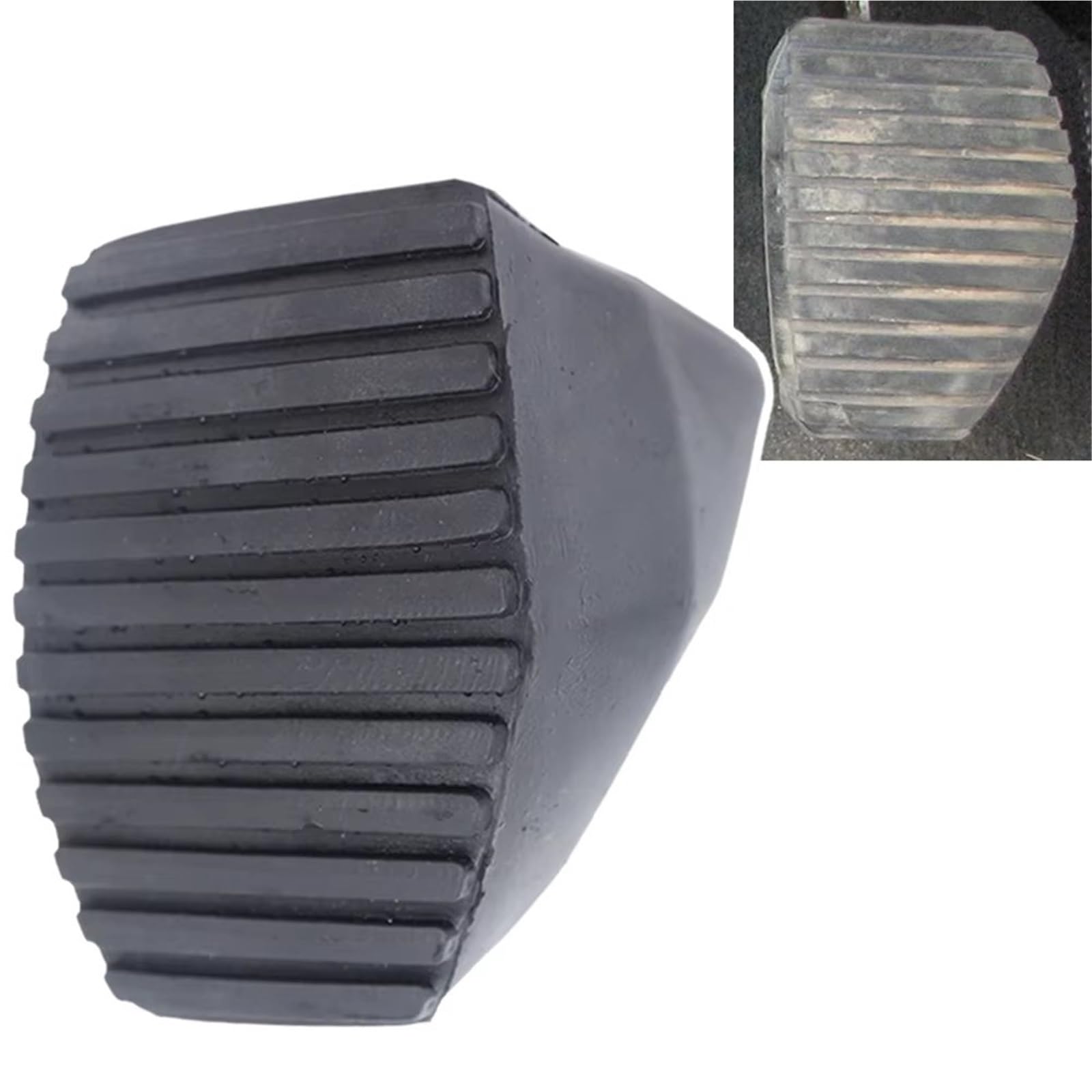 Pedalkappen Bremse 450417 für Peugeot 3008 T8 2009 2010 2011 2012 2013 2014 2015 2016 Auto Gummi Bremse Kupplung Fuß Pedal Pad Abdeckungen Bremse Fußstütze(1X (4504.17)) von Qjahxkf