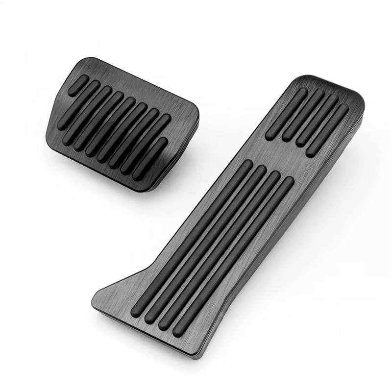 Pedalkappen Bremse Auto Accelerator Fußstütze Bremse Kupplung Pedal Pad Für Mazda 2 Dome 3 BM 6 GL GJ Für CX-5 CX5 KE KF CX3 Für CX-3 CX7 Bremse Fußstütze(at 2piece) von Qjahxkf