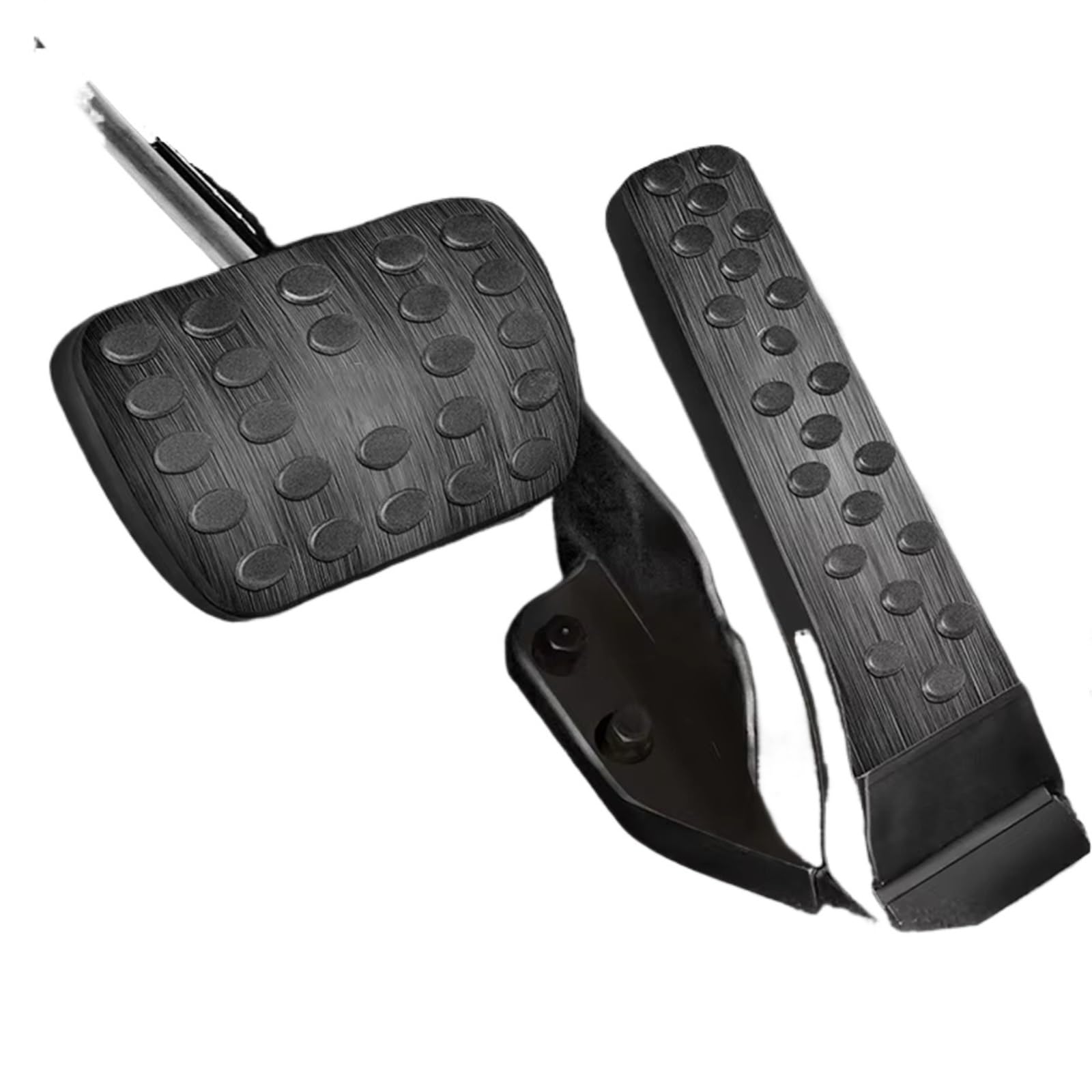 Pedalkappen Bremse Auto Edelstahl Pedal Für EQC N293 EQE V295 EQS V297 400 2019~2025 Für AMG Bremse Fußstütze Pad Abdeckung Zubehör Bremse Fußstütze(Black) von Qjahxkf