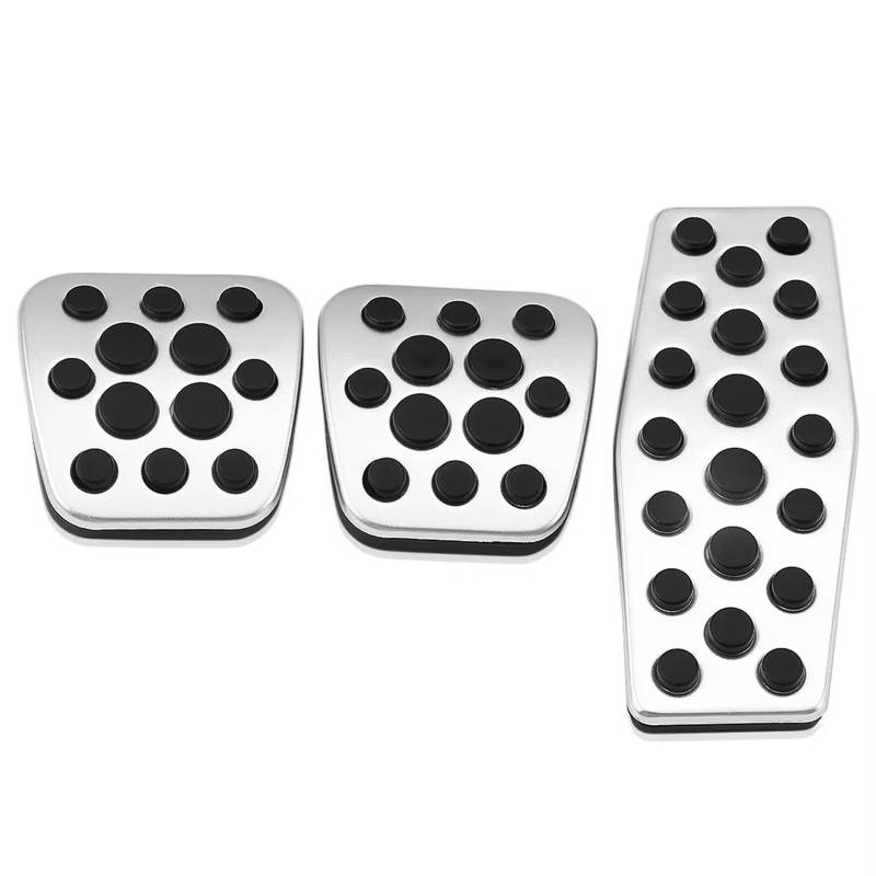 Pedalkappen Bremse Auto Fuß Kraftstoff Bremse Kupplung Pedale Abdeckung MT Für Vauxhall Für Opel Für Astra/Insignia 2011 2012 2013 2014 2015 Bremse Fußstütze von Qjahxkf