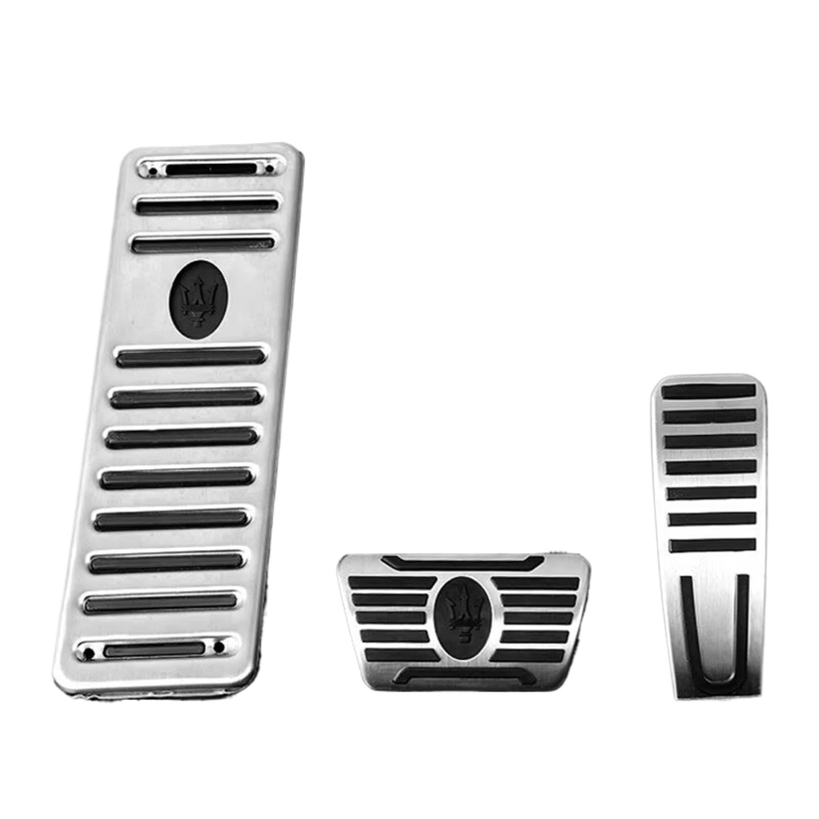 Pedalkappen Bremse Auto-Fußpedalauflage, rutschfestes Pedal, für Maserati, für Levante, für Quattroporte, für Ghibli 2014 2015 2016 2017–2021 Bremse Fußstütze(1piece) von Qjahxkf