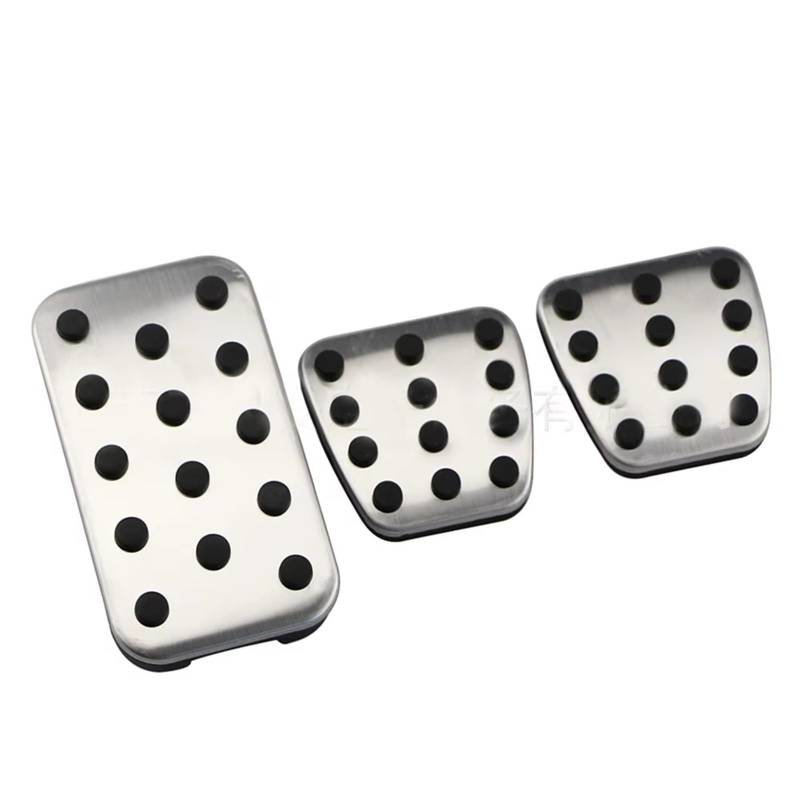 Pedalkappen Bremse Auto-Gas-Bremspedal für Stepwgn RP6 RP7 RP8 Spada 2023~2025 Fußstütze Kraftstoffpedale Abdeckung Zubehör Bremse Fußstütze(MT 3piece) von Qjahxkf