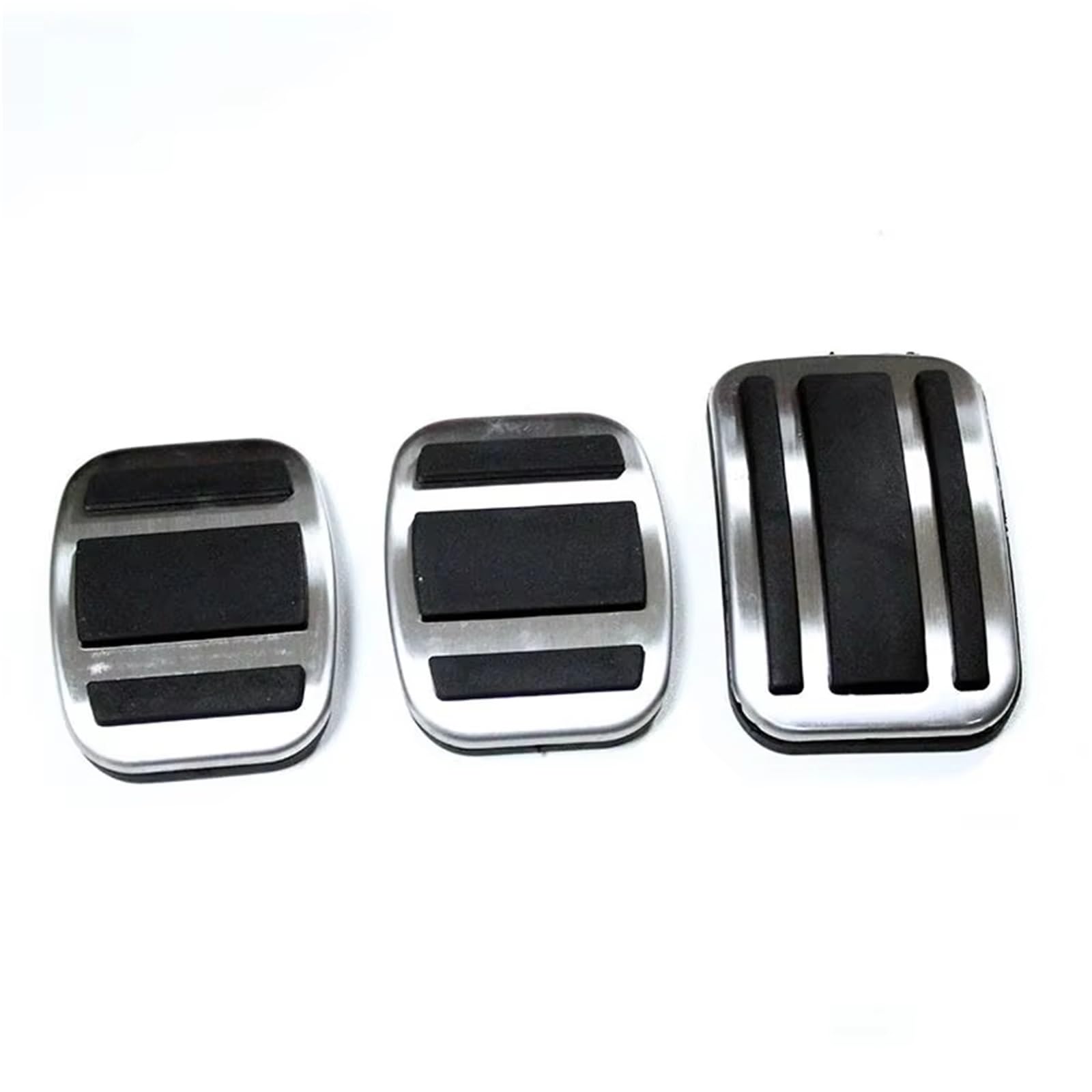 Pedalkappen Bremse Auto Rest Bremse Beschleuniger Kraftstoff Gas Pedal Abdeckung Pad Für Peugeot 3008 5008 GT DS DS 7 Für Cross LHD Pedal Pad Bremse Fußstütze(MT 3piece) von Qjahxkf