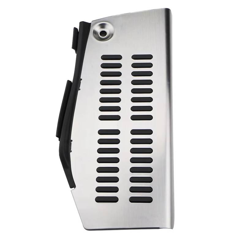 Pedalkappen Bremse Autopedalabdeckung für A3 S3 8L 1995–2003, Edelstahl, Gasbremse, Totraumstütze, Fußpedal-Schutzabdeckungen Bremse Fußstütze(1piece Rest Pedal) von Qjahxkf