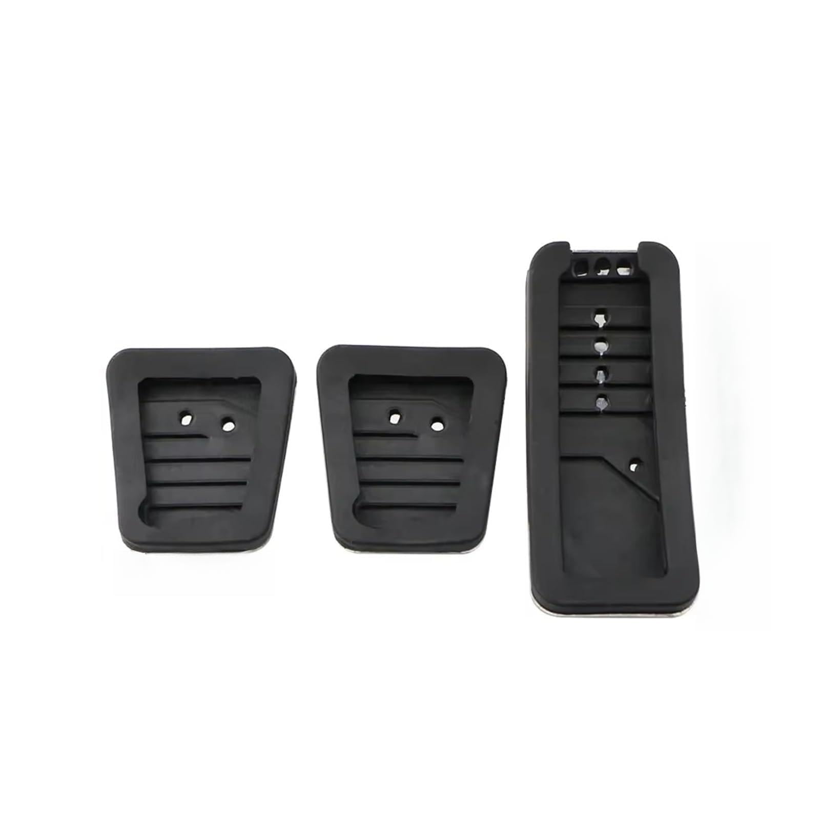 Pedalkappen Bremse Edelstahl Auto Pedal Pad Abdeckung Für Mitsubishi Für ASX Für Outlander Lancer EX Für Eclipse Für Cross Pajero at MT Bremse Fußstütze(MT) von Qjahxkf