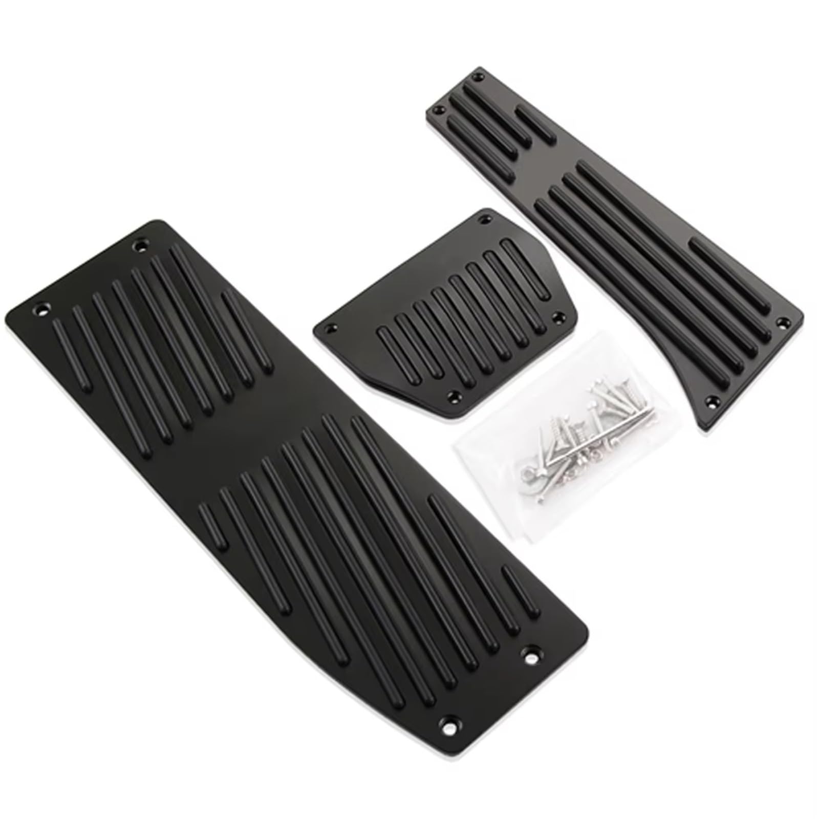 Pedalkappen Bremse Für 3 5 Serie E30 E32 E34 E36 E38 E39 E46 E87 E90 E91 Für X5 Für X3 Z3 Gaspedal Bremse Fußstütze Pedal Pads 1998-2012 Bremse Fußstütze(Black Drill for at) von Qjahxkf