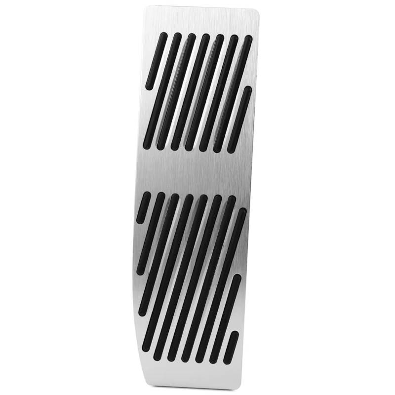 Pedalkappen Bremse Für 3 5 Serie E30 E32 E34 E36 E38 E39 E46 E87 E90 E91 Für X5 Für X3 Z3 Gaspedal Bremse Fußstütze Pedal Pads 1998-2012 Bremse Fußstütze(Footrest 1piece Silver) von Qjahxkf