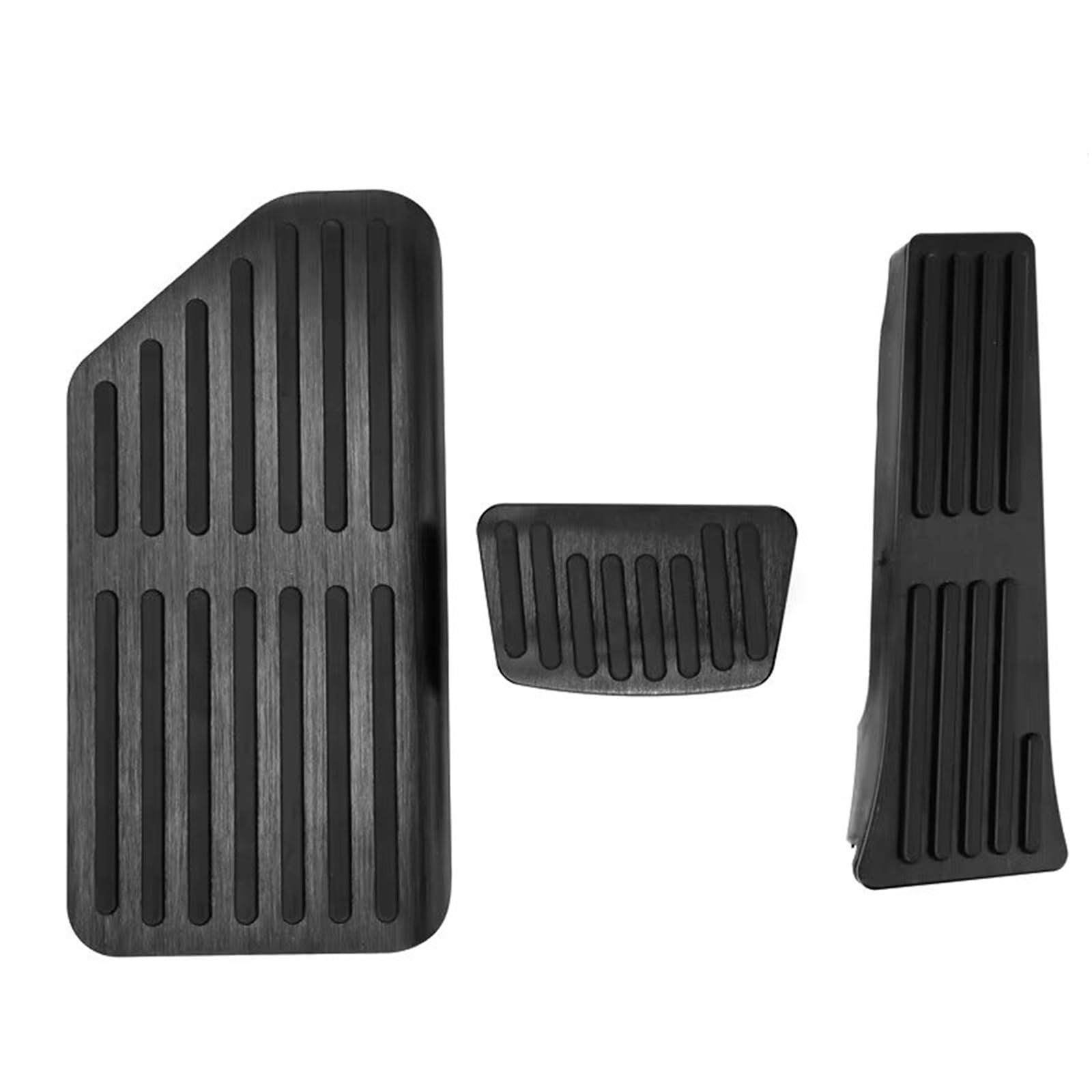 Pedalkappen Bremse Für Kia für Carnival für Sedona KA4 2020 2021 2022 Auto Fußstütze Pedal Kraftstoff Beschleuniger Bremspedal Abdeckung Bremse Fußstütze(3piece Black) von Qjahxkf