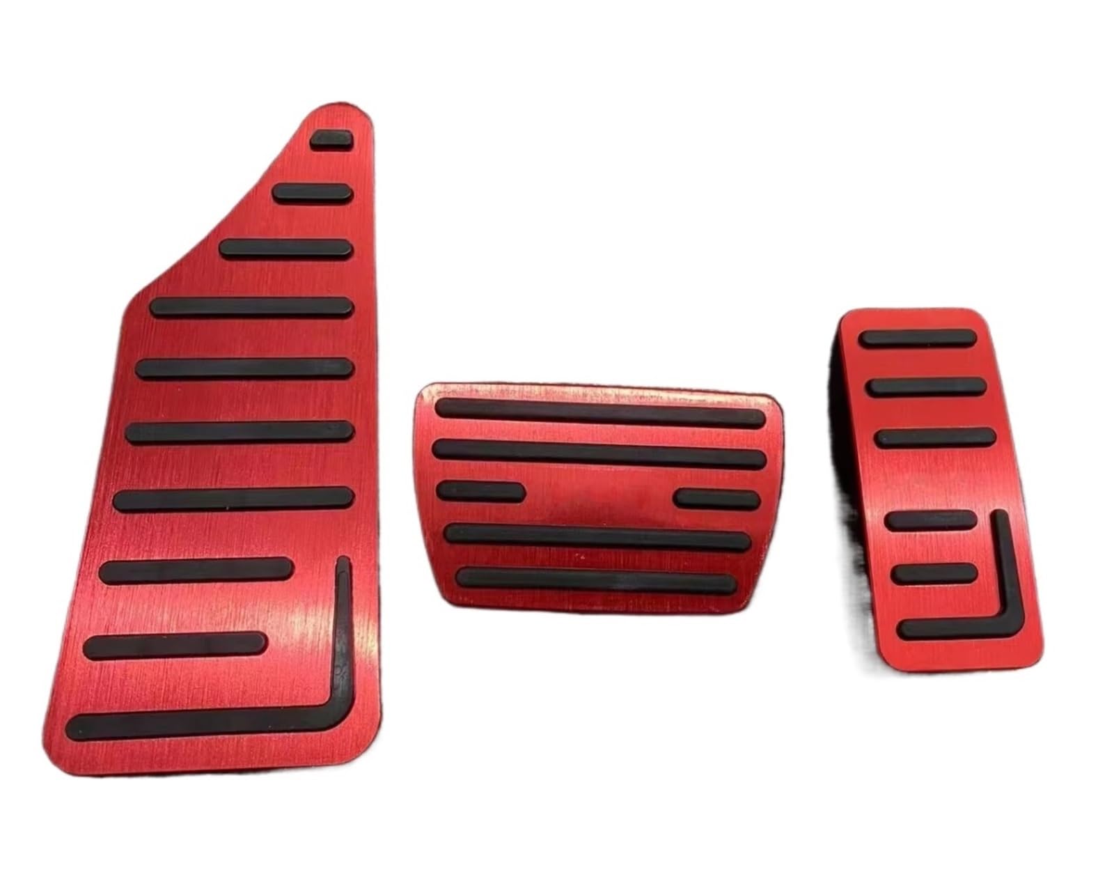 Pedalkappen Bremse Für Vezel HR-V Für HRV EL RS 2021 2022 2023 2024 Auto Gaspedal Bremse Fußstütze Pedale Abdeckung rutschfeste Pads Zubehör Bremse Fußstütze(Red) von Qjahxkf