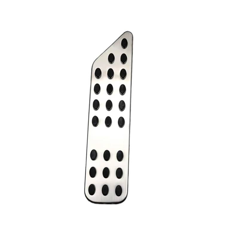 Pedalkappen Bremse Gas Bremspedal Fall Für GMC Terrain 2018 2019 2020 2021 Fuß Pedal Pad Abdeckungen Bremspedal Abdeckungen Bremse Fußstütze(Steel Foot Rest 1piece) von Qjahxkf