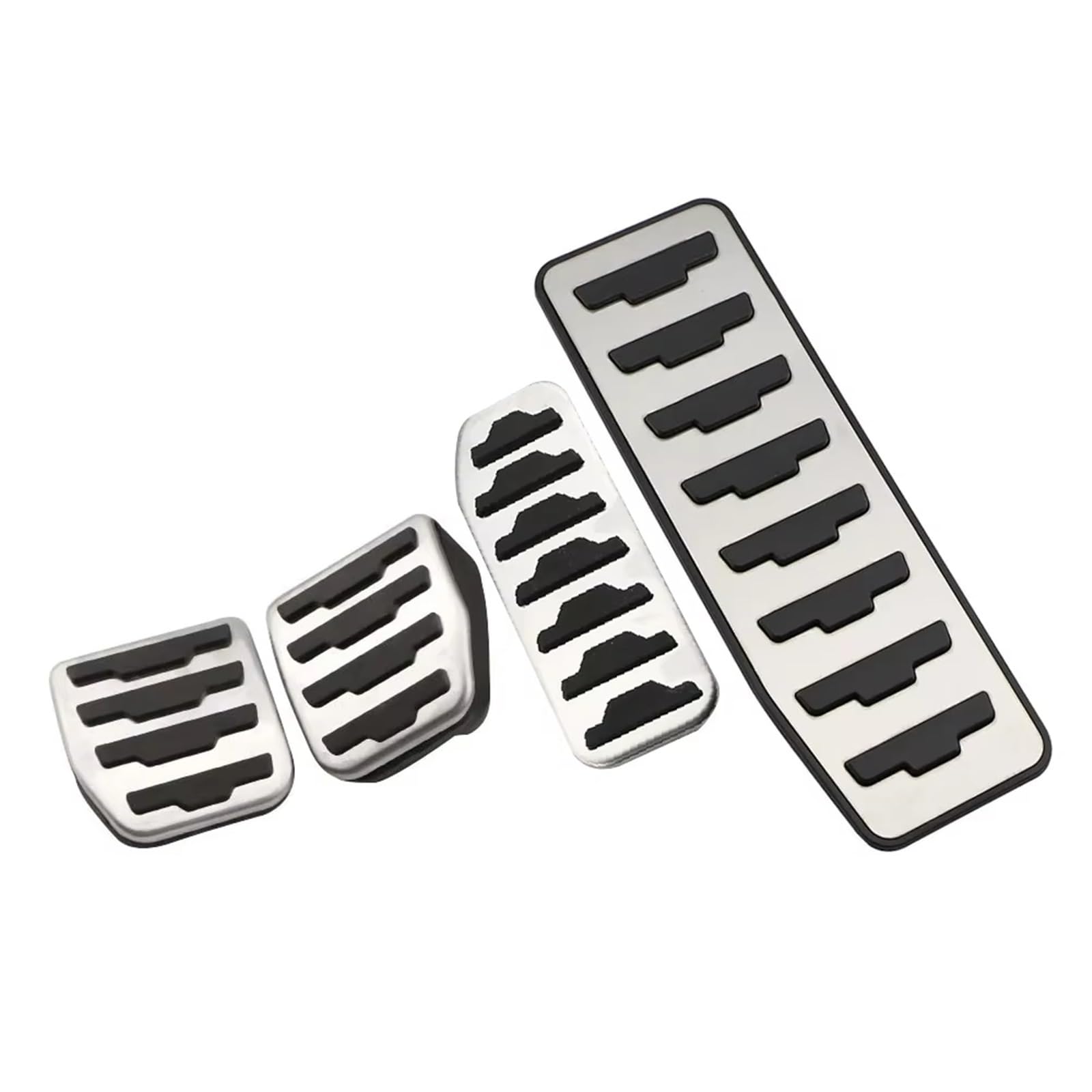 Pedalkappen Bremse Pedale Pads Gas Bremspedal Abdeckung FÜR Jaguar E-Pace 2018 2019 2020 2021 2022 Bremspedal Abdeckungen Bremse Fußstütze(MT with Rest) von Qjahxkf