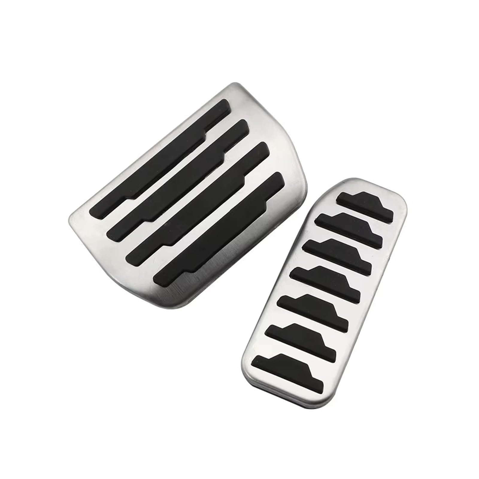 Pedalkappen Bremse Pedale Pads Gas Bremspedal Abdeckung FÜR Range FÜR Rover FÜR Evoque FÜR Land FÜR Rover FÜR Discovery FÜR Sport 2012-2022 Bremse Fußstütze(at Without Rest) von Qjahxkf