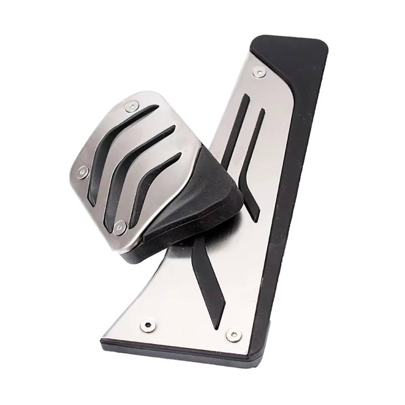 Pedalkappen Bremse Pedale Platte Abdeckung Für 3 Serie G20 G21 2020-2024 LHD Auto Gaspedal Bremspedal Fuß Rest Bremse Fußstütze(2piece) von Qjahxkf