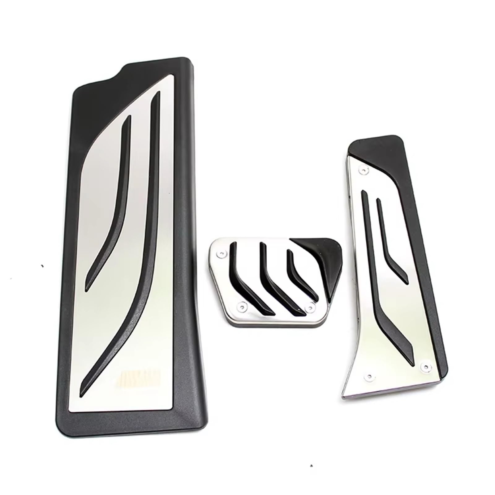 Pedalkappen Bremse Pedale Platte Abdeckung Für 3 Serie G20 G21 2020-2024 LHD Auto Gaspedal Bremspedal Fuß Rest Bremse Fußstütze(3piece) von Qjahxkf