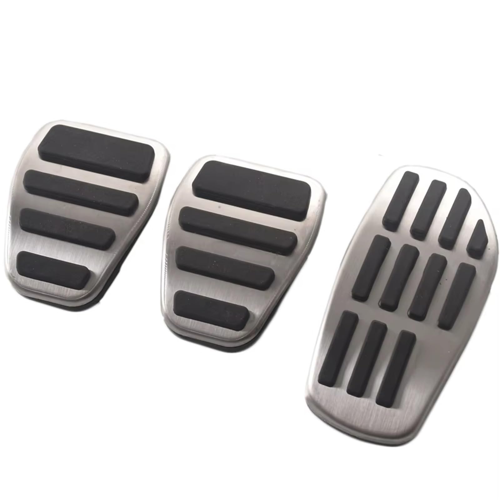 Pedalkappen Bremse Sport Edelstahl Kraftstoff Bremse Fußstütze Pedal Für Koleos Für Kadjar Für Samsung QM6 2016 2017 2018 2019 Bremse Fußstütze(at) von Qjahxkf