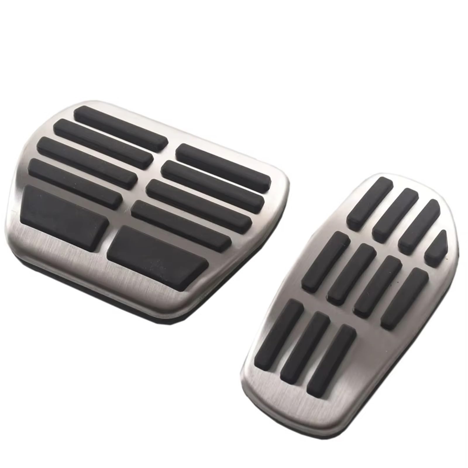 Pedalkappen Bremse Sport Edelstahl Kraftstoff Bremse Fußstütze Pedal MAT Für Koleos Für Kadjar Für Samsung QM6 2016 2017 2018 2019 Bremse Fußstütze(at) von Qjahxkf