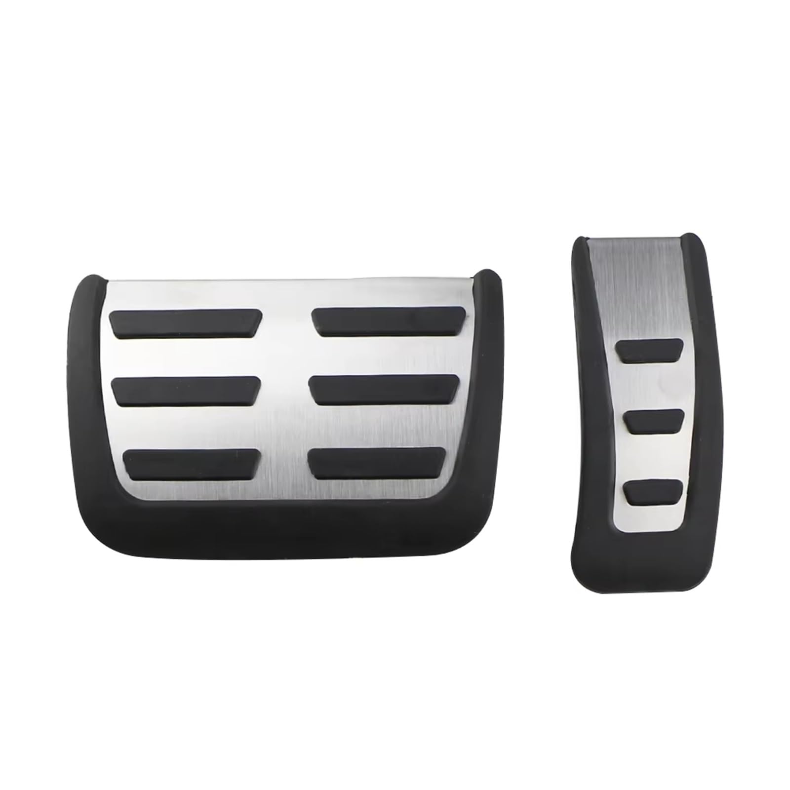Pedalkappen Bremse Sport Gaspedalabdeckung für Fußstütze, Pedal, für A6 (4F) C6 S6 2008–2012, Fußpedal-Beläge Bremse Fußstütze(at) von Qjahxkf