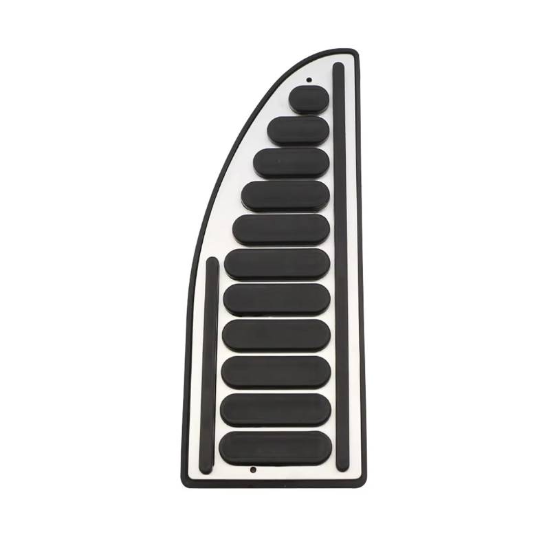 Pedalkappen Bremse Stahl Auto Gaspedale Bremspedal Kupplungspedal Abdeckung Für Ford Für Focus 2 3 4 MK2 MK3 MK4 2007-2018 Bremse Fußstütze(Rest Pedal) von Qjahxkf