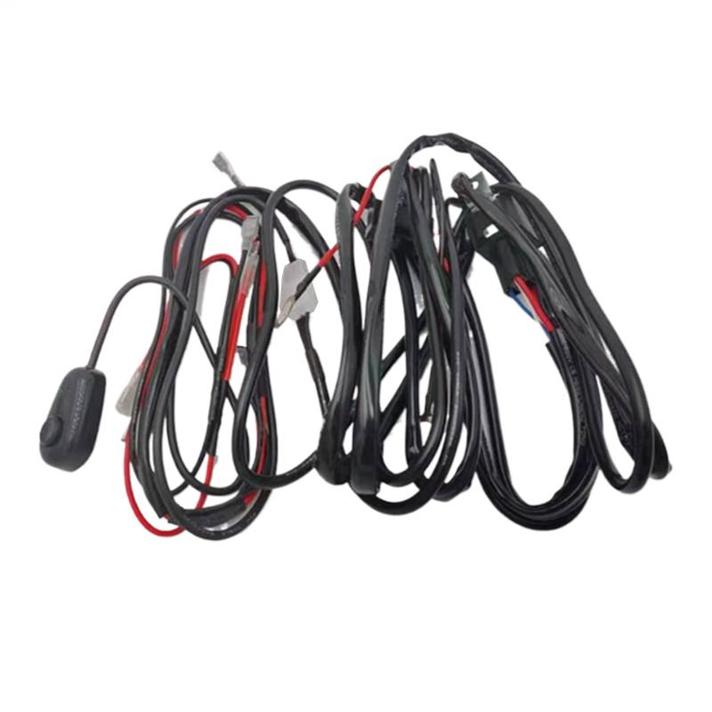 Qkbuza Kabelbaum, Kabelbaum, Kabelbaumlampe, Offroad -Fahrwerk elektrische 18AWG wasserdichte Ersatzleuchterbeleuchtung für Automotoren Automobilanhänger von Qkbuza