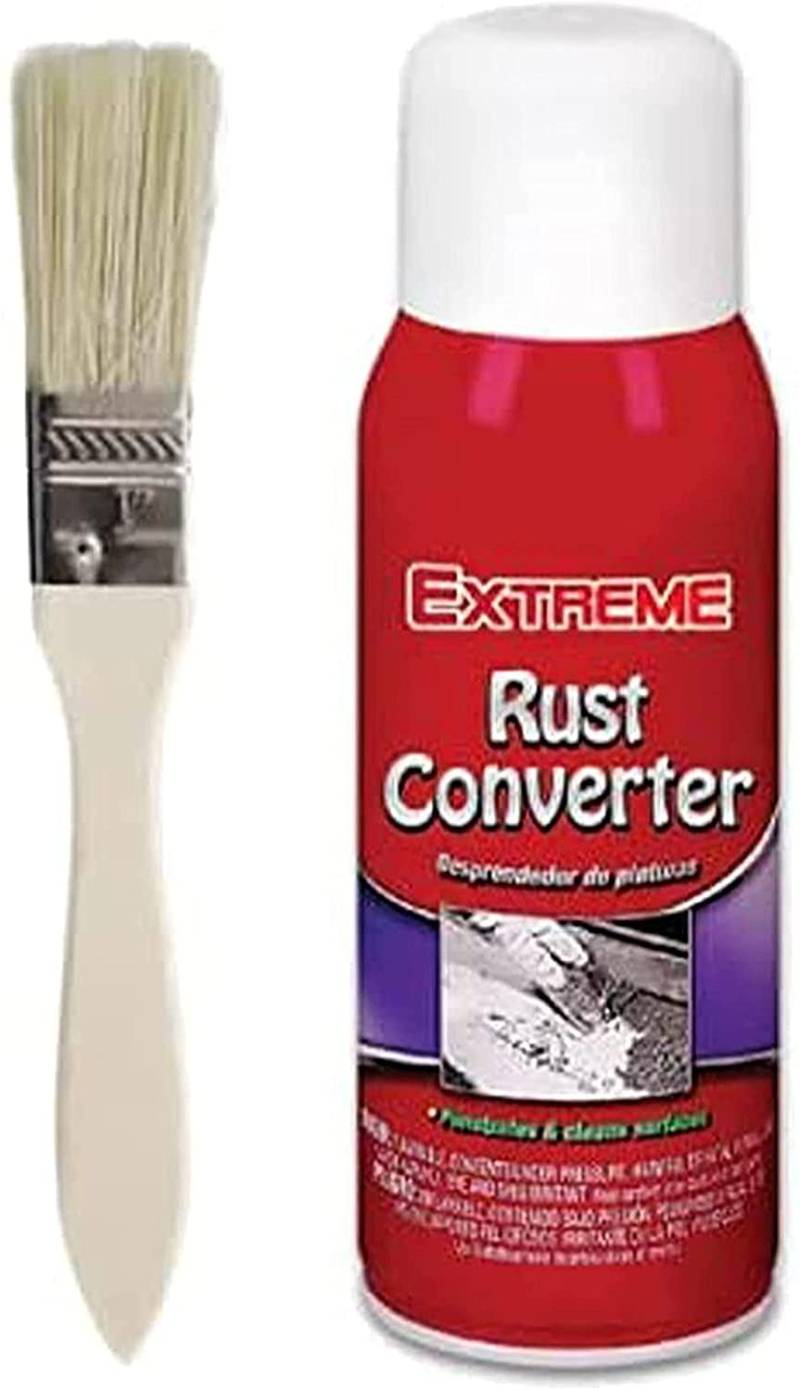 Qklovni Car Chassis Derusting Extereme Rust Converter, Multifunctional Rust Remover Maintenance Cleaning Rust Dissolver with Brush, Multipurpose Rust Remover Spray for Metal, 100ML (1Pcs) von Qklovni
