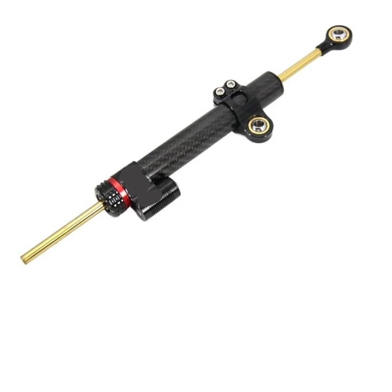 Motorrad Lenkungsdämpfer Einstellbarer Dämpfer Für Motorradlenkung Stabiliz 252 Mm 342 Mm Lenkungsstabilisator Kohlefasertextur Motorrad-Lenkungsstabilisator-Stoßdämpfer von QmeNa