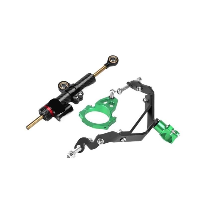 Motorrad Lenkungsdämpfer FÜR Z900RS Z900rs 2018-2022 Motorrad Stoßdämpfer Anti-Rotation Lenkung Stoßdämpfer Halterung Dämpfer Stabilisator von QmeNa