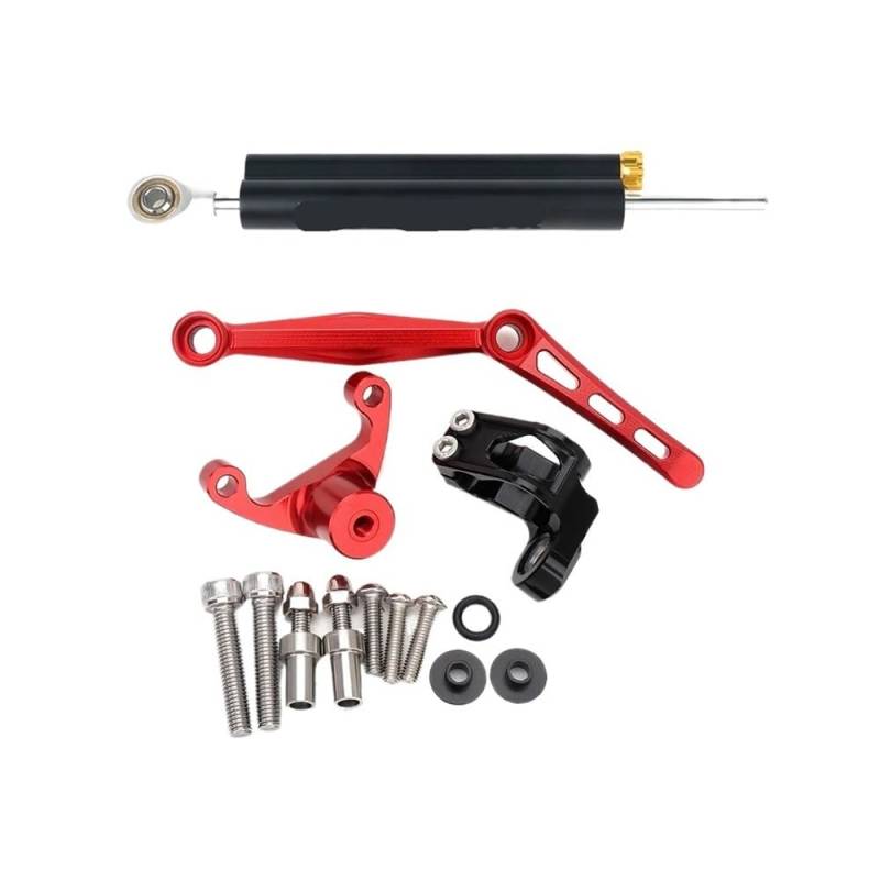 Motorrad Lenkungsdämpfer Für Monster 950 Für Monster 937 2021-up Motorrad Zubehör Lenkung Dämpfer Halterung Kit Montieren Unterstützung von QmeNa