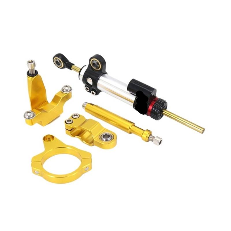 Motorrad Lenkungsdämpfer Für YZF R7 Für YZF-R7 2021 2022 2023 CNC-Motorradzubehör Lenkungsdämpfer-Stabilisatorhalterung Unterstützung Montagesatz von QmeNa