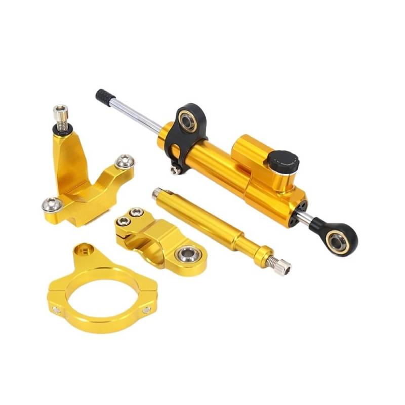 Motorrad Lenkungsdämpfer Für YZF R7 Für YZF-R7 2021 2022 2023 CNC-Motorradzubehör Lenkungsdämpfer-Stabilisatorhalterung Unterstützung Montagesatz von QmeNa