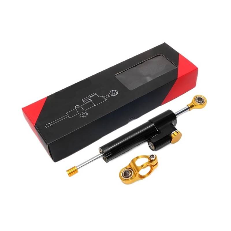 Motorrad Lenkungsdämpfer Lenkungsdämpfer-Stabilisator Für Motorrad Für YZF R1 02–16 Für YZF R6 06–20 Richtungsdämpfer Halterungs-Unterstützungskit von QmeNa