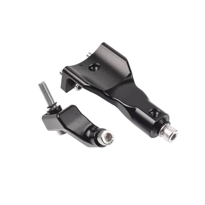 Motorrad Lenkungsdämpfer Motorrad-Front-End-Lenkungsdämpfer-Basisstabilisator-Lenkungsstoß-Montagehalterungs-Unterstützungskit Für R25 R3 2021-2024 von QmeNa