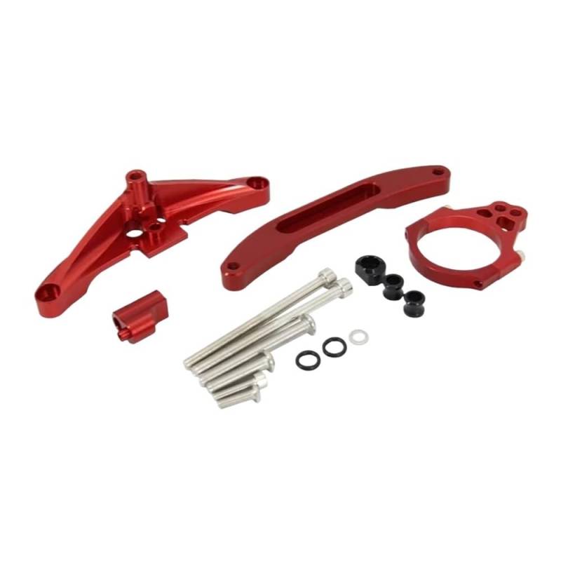 Motorrad Lenkungsdämpfer Motorrad Für FZ1 Für FAZER Lenkungsdämpfer Stabilisator Für FZ1 Für FAZER 2006-2015 Richtungsdämpfer Halterung Unterstützung Kit von QmeNa