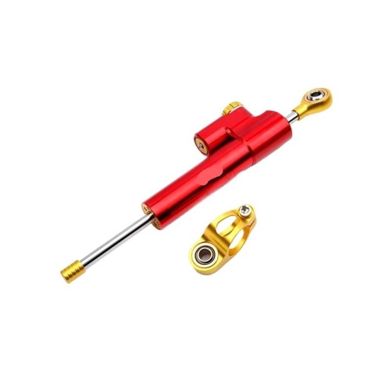Motorrad Lenkungsdämpfer Universal Lenkung Stabilisieren Dämpfer Halterung Montieren 256mm FÜR MT09 MT09 SP 2021 2022 2023 Motorrad Zubehör von QmeNa