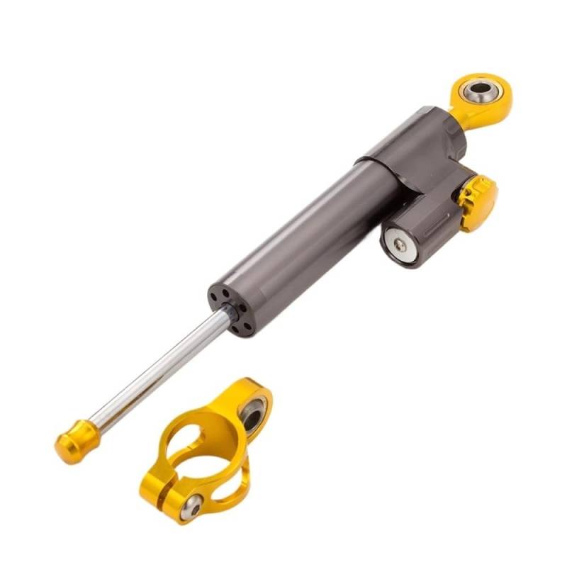 Motorrad Lenkungsdämpfer Universal-Lenkungsdämpfer Verstellbar Aluminium Für Roller Zubehör Stabilisator Lenkungsdämpfer Motorrad von QmeNa