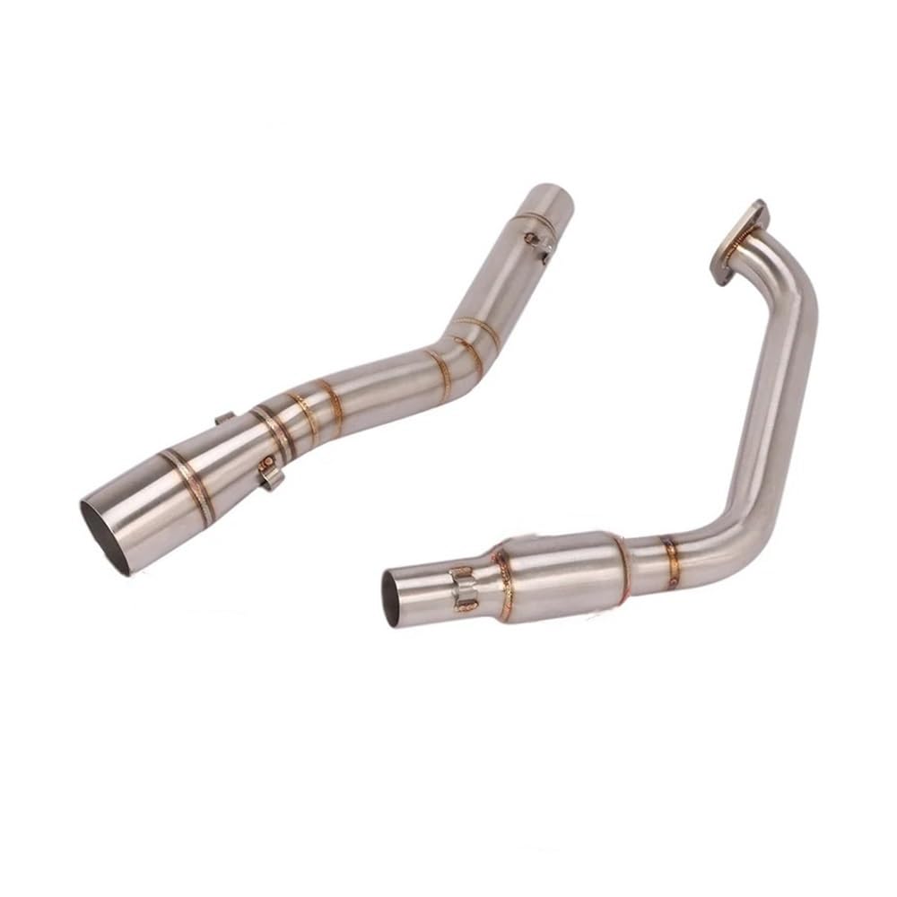 Motorrad Schalldämpfer Für YZF R15 R125 MT-15 V3 V4 2020-2024 Motorrad Auspuff Flucht Vorne Link Rohr Hader Katalysator Verbindung 51mm Schalldämpfer Motorrad Schalldämpfer Für YZF R15 R125 MT-15 V3 V4 2020-2024 Motorrad Auspuff Flucht Vorne Link Rohr Hader Katalysator Verbindung 51mm Schalldämpfer von QmeNa