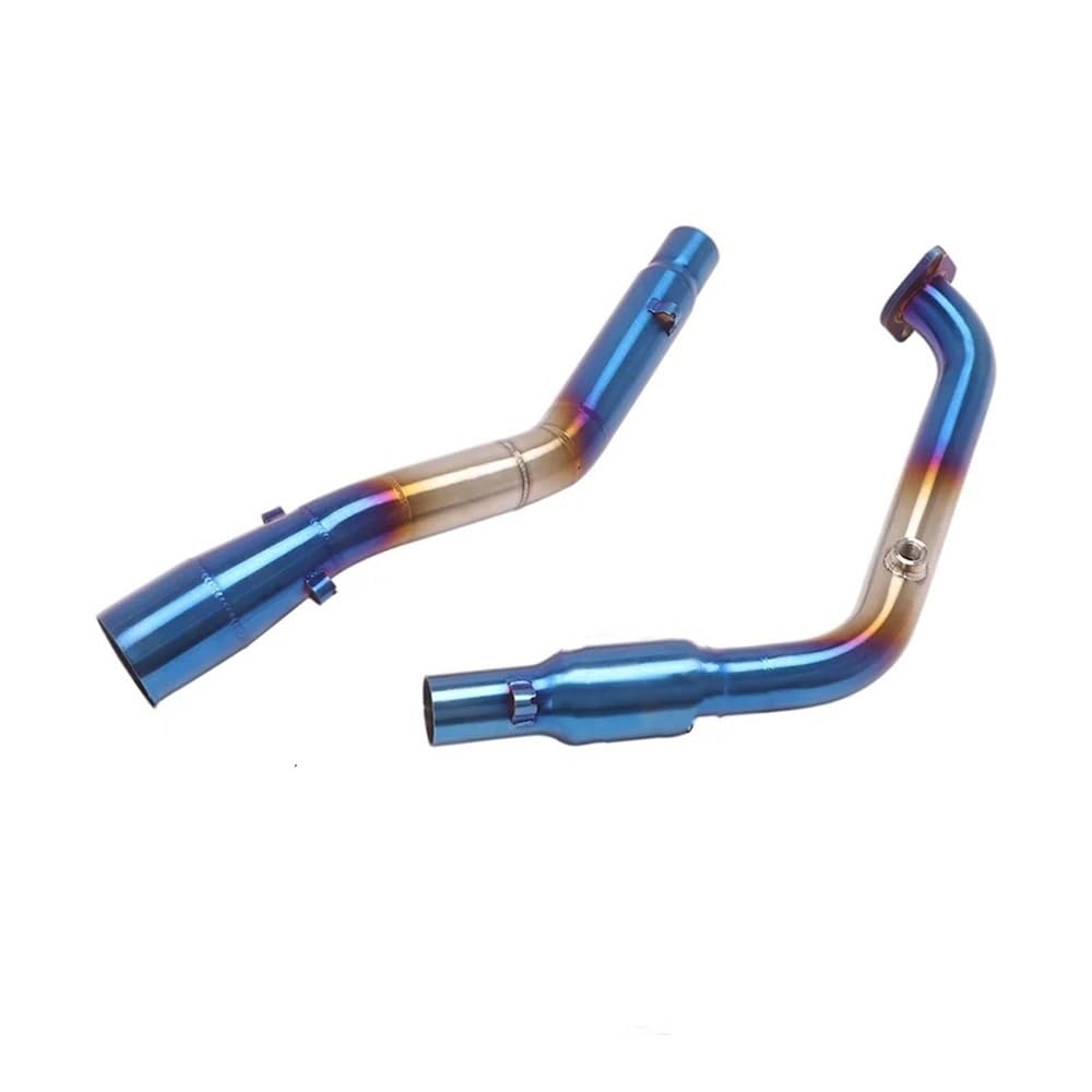 Motorrad Schalldämpfer Für YZF R15 R125 MT-15 V3 V4 2020-2024 Motorrad Auspuff Flucht Vorne Link Rohr Hader Katalysator Verbindung 51mm Schalldämpfer Motorrad Schalldämpfer Für YZF R15 R125 MT-15 V3 V4 2020-2024 Motorrad Auspuff Flucht Vorne Link Rohr Hader Katalysator Verbindung 51mm Schalldämpfer von QmeNa