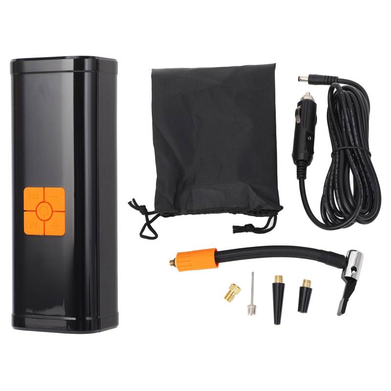 Mini -Auto -Luftpumpe tragbare elektrische 150psi -Reifen -Inflator Digitale Anzeige LED -Licht für Motor Kugeln DC12V von Qotolite