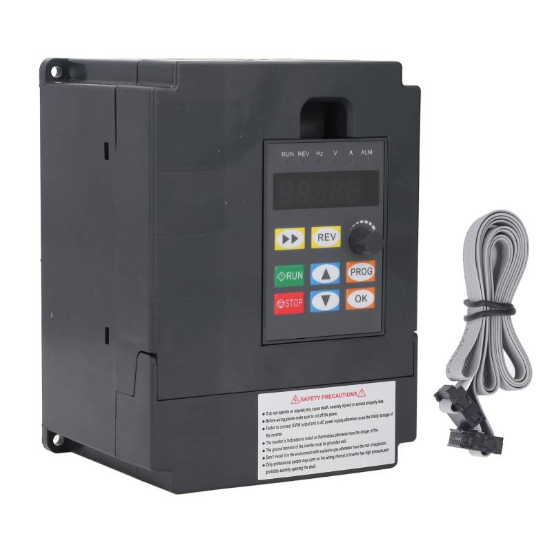 Qotolith 1,5 kW 220 V VFD -Wechselrichter, ein Phase bis drei Phasenwandler, Variable -Geschwindigkeitsregelung, Überstromschutz für Drehpumpen -CNC -Lüfter von Qotolite