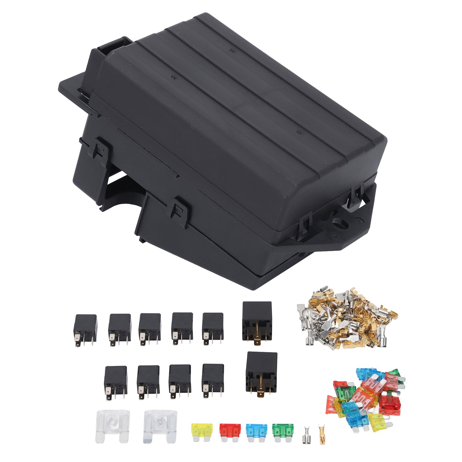 Relay Box Kit Advanced Auto Circuit Blade und Relais wasserdicht für Autoboot Relay Box Kit Advanced Auto Circuit Blade und Relais wasserdicht für Autoboot von Qotolite