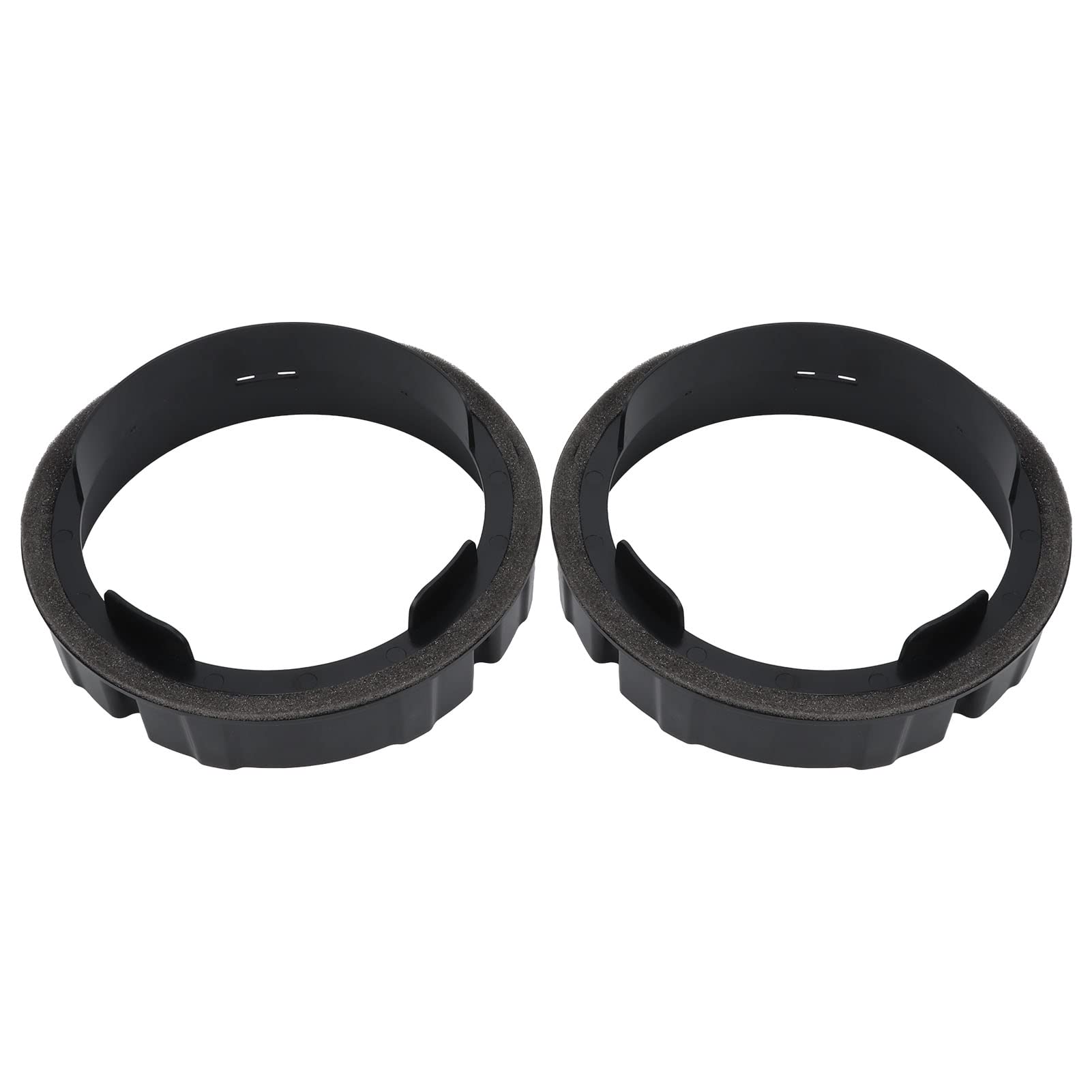 2 Pack 165 Mm /6,5 Zoll Lautsprecher Installieren Sie Adapterabstandshalter mit Ringdichtungen und Kabelbaumkabelbaum, die mit Kaninchen Kompatibel Sind von Qqmora