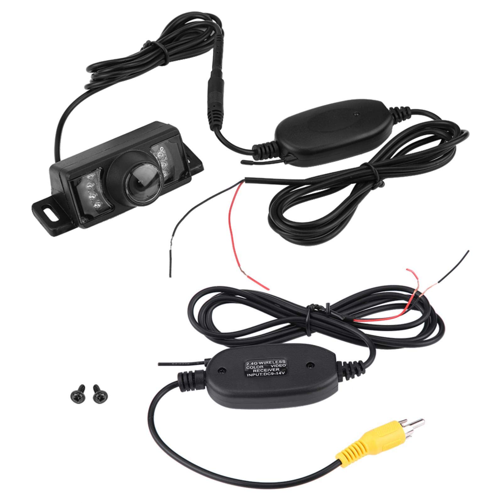 Auto-Rückfahrkamera 7 teilige IR-LED-Nachtversion Auto-Rückfahrkamera drahtloser Video Sender und Empfänger von Qqmora
