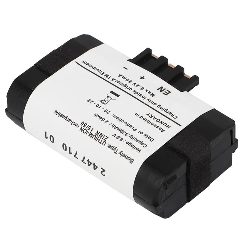 Autobatterie, TCB Compact 8,0 V 84102447710 Professionelle 330-mAh-Auto-Notfallbatterie Zum Austausch,Autobatterie von Qqmora