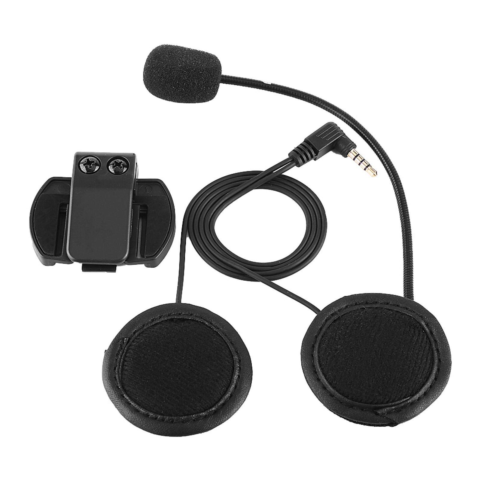 Zubehör Bluetooth-Headset-Kopfhörermikrofon für V4 / V6-Motorradhelm Gegensprechanlage für Ersatzteile von Qqmora
