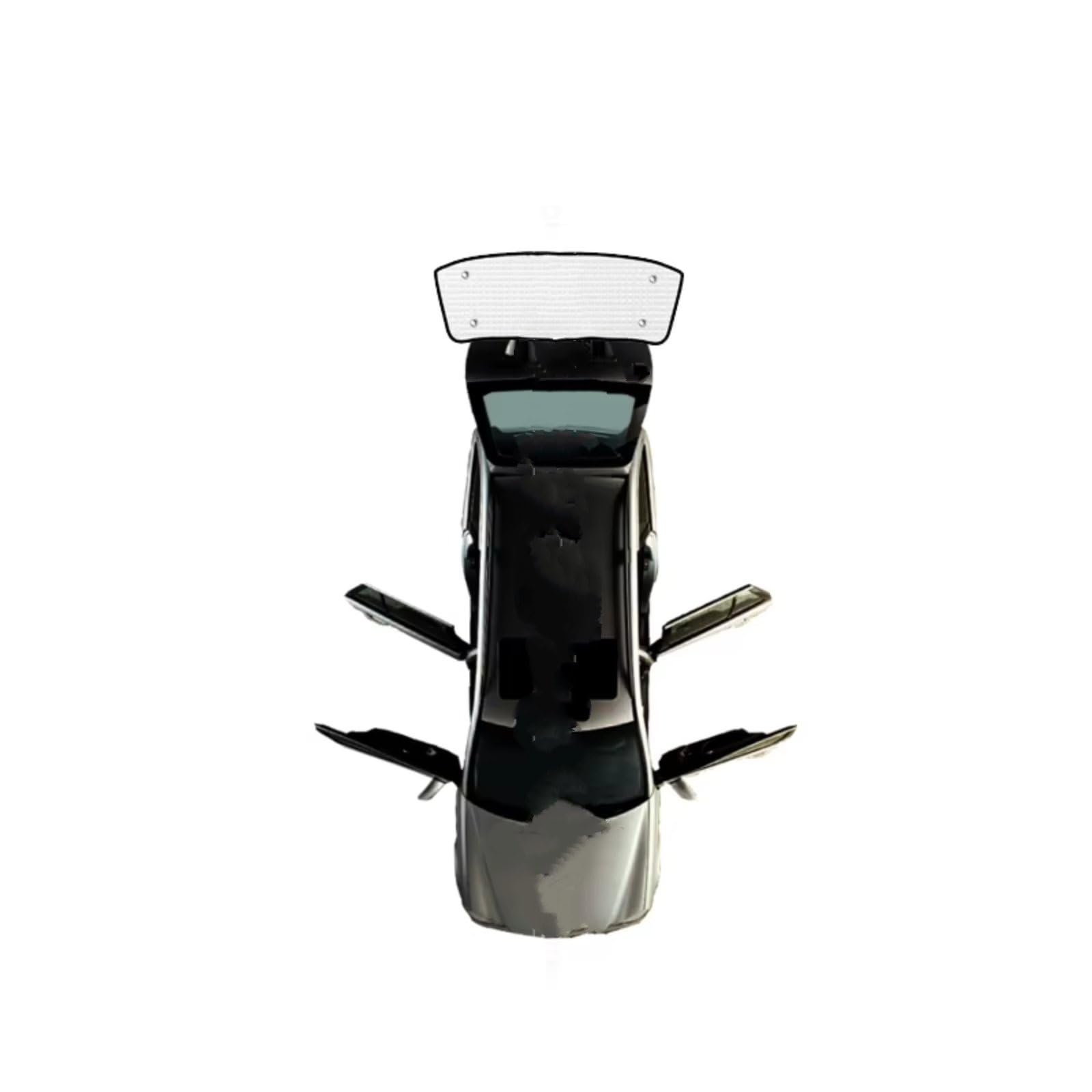 Frontscheibenabdeckung Für Dodge Für Journey JC 2009~2020 Auto Sonnenschutz Windschutzscheiben Seitenfenster Visier Volle Abdeckungen Sonnenschirme Sonnenschutz Auto(Rear Windshield) von Qsnfda