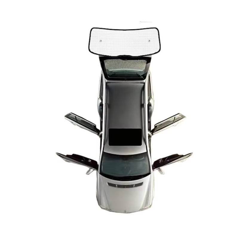 Frontscheibenabdeckung Für Ford Für Explorer Für Classic U502 2011~2019 Vollständige Abdeckungen Sonnenschirme Windschutzscheibe Windows Visier Sonnenschutz Auto(Rear Windshield) von Qsnfda