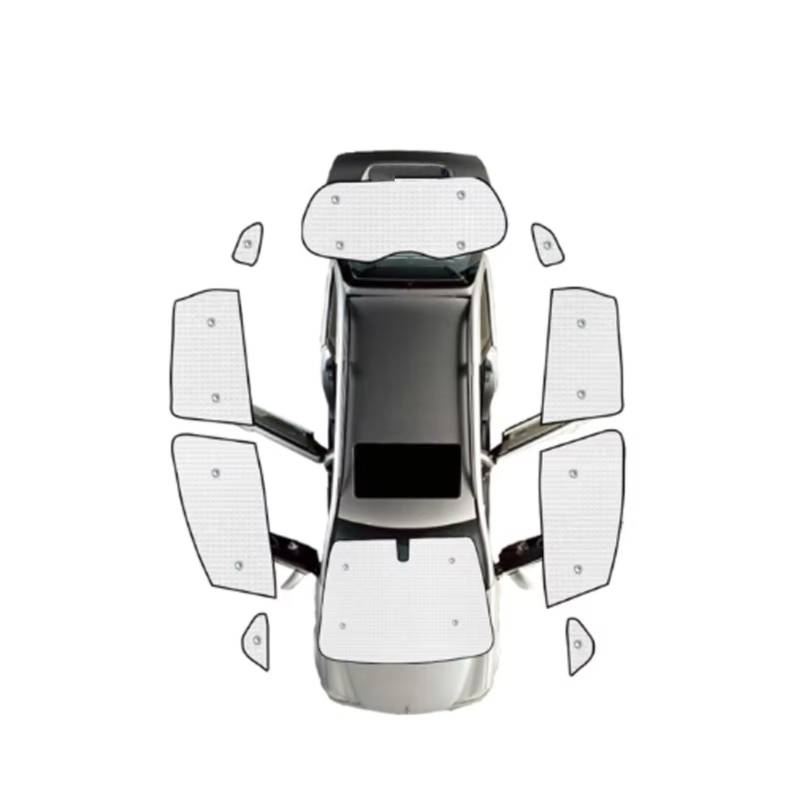 Frontscheibenabdeckung Für Jazz Für Fit 2020-2015 2016 GK3 GK5 Sonnenschutz Auto Windschutzscheiben Seitenfenster Visier Auto Volle Abdeckung Sonnenschirme Sonnenschutz Auto(All Sunshades) von Qsnfda