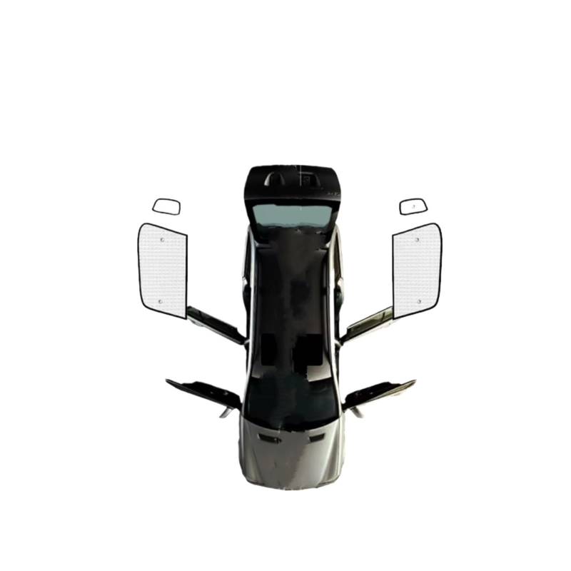 Frontscheibenabdeckung Für Jeep Für Renegade BU 2015~2023 Auto Sonnenschutz Windschutzscheiben Seitenfenster Visier Volle Abdeckungen Sonnenschirme Sonnenschutz Auto(Rear Windows) von Qsnfda