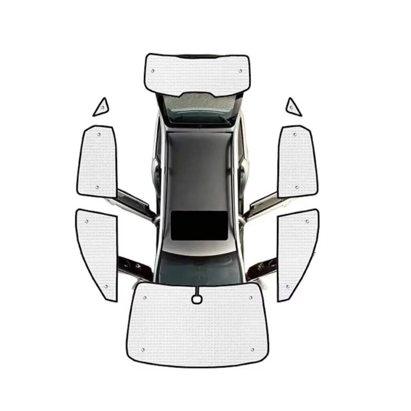Frontscheibenabdeckung Für MG Für ZS Für ZS11 Für MGZS ZX Auto-Windschutzscheibe, UV-Schutz, Sonnenschutz Visier Sonnenschirm Auto-Seitenfenster-Sonnenschirme Sonnenschutz Auto(All Sunshades) von Qsnfda