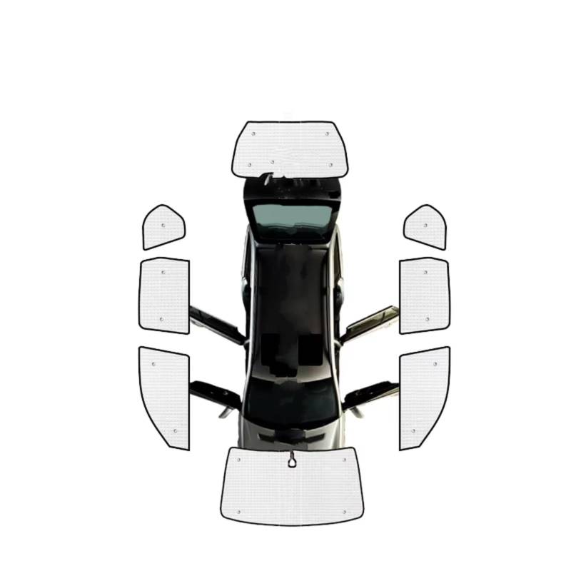 Frontscheibenabdeckung Für Nissan Für X-Trail T31 2008 2009 2010 2011 2012 Anti-UV-Sonnenschutzfenster-Sonnenschutz Auto-Volldeckungs-Sonnenschirme Sonnenschutz Auto(All Sunshades) von Qsnfda