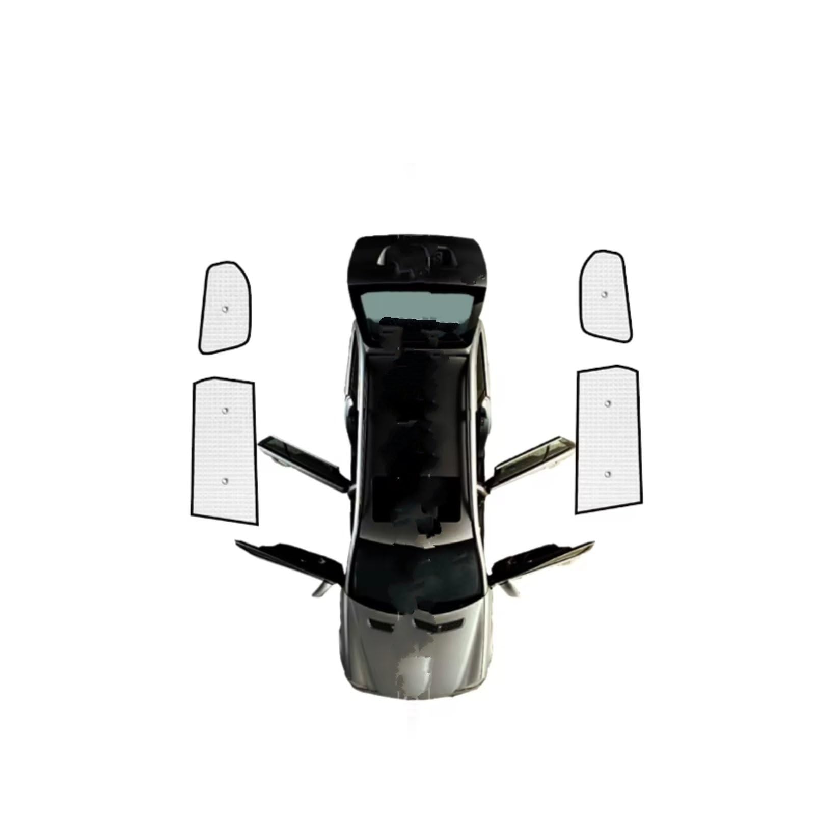 Frontscheibenabdeckung Für Odyssey RB3 RB4 2009~2013 2010 2012 Auto Sonnenschutz Windschutzscheiben Seitenfenster Visier Volle Abdeckungen Sonnenschirme Sonnenschutz Auto(Rear Windows) von Qsnfda